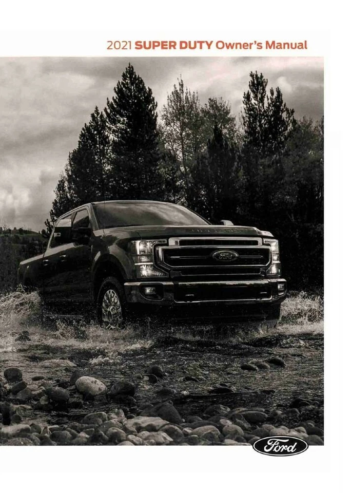 Ford F-Super Duty 2021, camioneta F-250-600 manual del propietario guía del usuario Foto 1 de 1