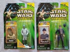 Star Wars Power of the Jedi Collection 2 Lot Ellorrs Madak & Bespin Guard Hasbro