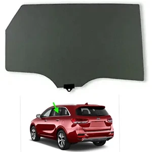 Fits: 2016-2020 Kia Sorento Driver Side Rear Left Door Window Glass Privacy Dark - Picture 1 of 1