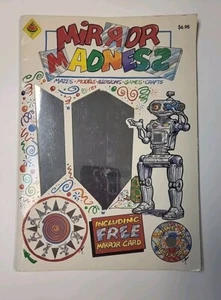 Mirror Madness Book Vintage 1994 Mazes Illusions Games Hands On DIY - Picture 1 of 8