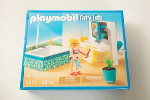 PLAYMOBIL City Life (HSE) 5577 Modern Bathroom Vanity Set (JSF6) New Sealed Box - Picture 1 of 12