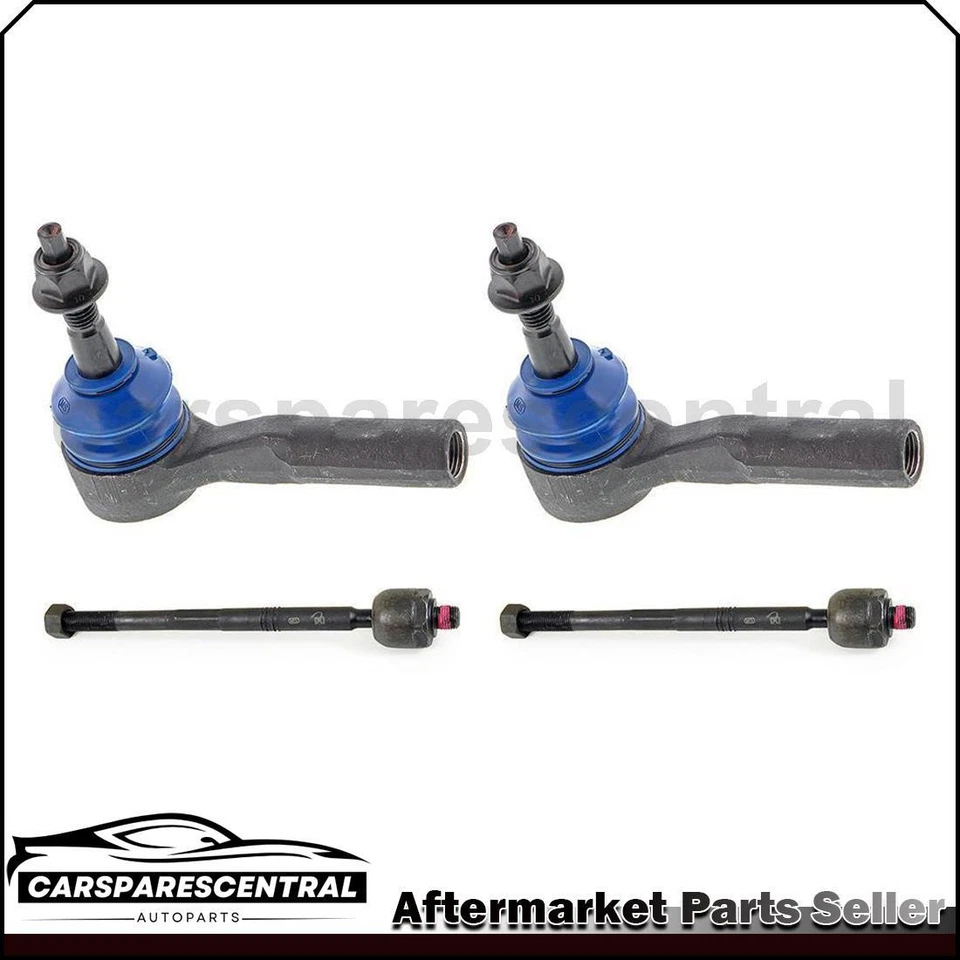 Extremos de varilla de amarre delanteros interiores exteriores para Chevrolet Volt Mevotech 2011 2012 2013 2014 Foto 1 de 4