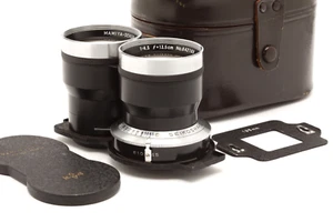 Mamiya TLR 13.5cm (135mm) f4.5 Lens with Mask, Lens Cap, & Case #48143 - Picture 1 of 11