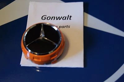 Tapa llanta elevada Mercedes Benz B C CLA GLA E ML GL CLS SL OE 00040009002232 Foto 1 de 2