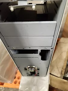 Vintage Retro PC Case Beige Computer Case AT mid Tower White rare missing bezel - Picture 1 of 2