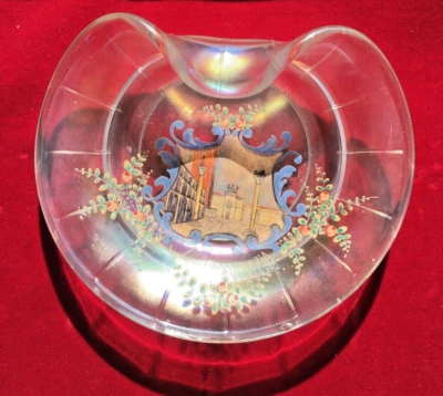 VIDE POCHE MURANO PEINT (place des loges) VENISE Cendrier Murano - Photo 1/4