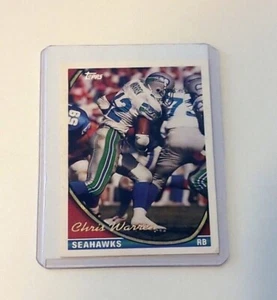 1994 Topps #303 Chris Warren Seahawks Ferrum - Picture 1 of 2