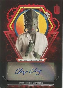 Tarjeta autógrafa Doctor Who Extraterrestrial: Red Chipo Chung "Chantho" #2/5 - Imagen 1 de 1