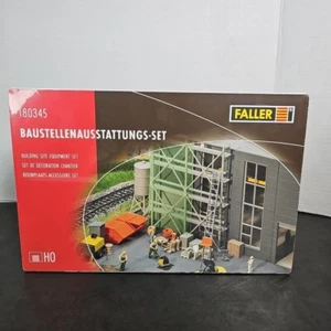 Faller 180345 H0 Bausatz Baustellenausstattungs-Set #NEU in OVP - Picture 1 of 5