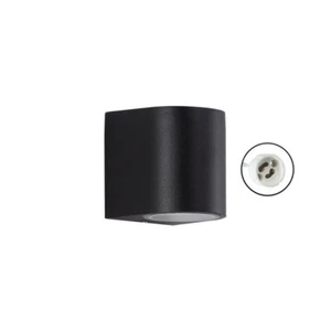 GU10 LED Wall Light Cylinder Up Down LED Wall Lamp Surface Mounted Porch Light - Picture 1 of 5