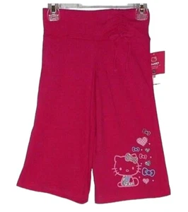 Hello Kitty by Sanrio Girls Embellished Gaucho Pants Cerise Five (5) NWT - Picture 1 of 1