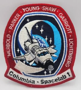 Columbia Space Shuttle Spacelab 1 Embroidered Souvenir Patch - Picture 1 of 3