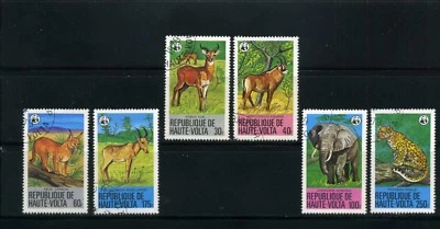 WILDLIFE FUND,- BULKINA FASO,- ,-ANIMALS CONSERVATION- {6}   1979 - Image 1 of 2