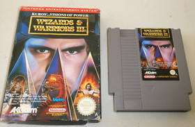 wizards & warriors III GAME Nintendo NES Boxed PAL A