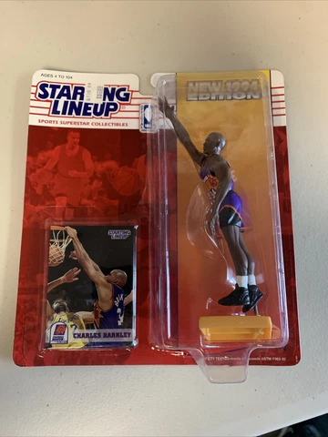1994 Starting Lineup NBA Charles Barkley Phoenix Suns Figure, SEALED Box 4 Cover