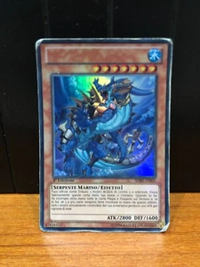 CARTA YU-GI-OH! POSEIDRA, IL DRAGO ATLANTICO SDRE-IT001 ULTRA RARA ITA 1°EDIZION - Imagen 1 de 2