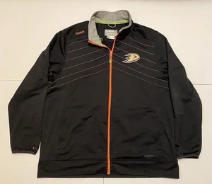 Reebok  Authentic NHL Anaheim Ducks Center Ice Collection Jacket Men’s Size 2XL - Picture 1 of 9