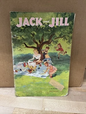 Jack And Jill Magazine June 1951. Curtis Publishing Box 275 - Image 1 of 4