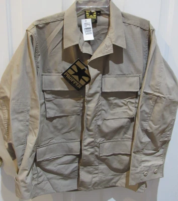 NWT Propper Public Safety Shirt Khaki Tactical Response Utility men's Small REG - Image 1 of 4