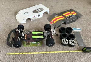 Vintage 1/10 RC On-Road Chassis Racing Innovations Tecnacraft Track Master Trans - Bild 1 von 24