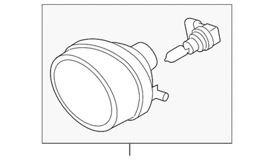 Conjunto de faros antiniebla originales Mazda EH44-51-690C Foto 1 de 2