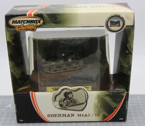 Matchbox Collectibles 1/72 Sherman M4A3/76 Forest Road Tank B6945 Sealed - Picture 1 of 7