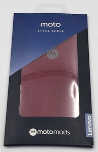 Funda Lenovo Estilo Moto para Teléfonos Moto Z Color Carmesí - Nueva - Imagen 1 de 2
