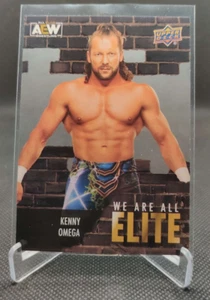 2023 Upper Deck AEW WE ARE ALL ELITE SILVER #AE-16 KENNY OMEGA wrestling card - Picture 1 of 2