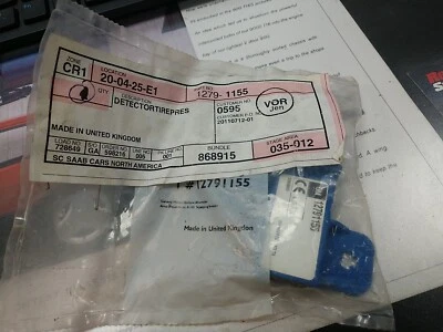 NUEVO OE Saab 9-3 Sensor Monitor de Presión de Aire de Neumáticos 12791155 Se Adapta a 2003-2007 Foto 1 de 2