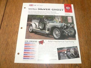 1913 Rolls-Royce Silver Ghost Alpine Eagle UNIQUE IMP BROCHURE - Picture 1 of 3