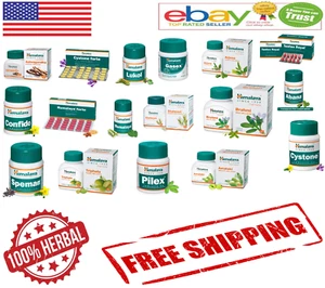 Himalaya Wellness 100% Pure Herbs All Types Herbal Tablets With Free Shipping - Picture 1 of 62