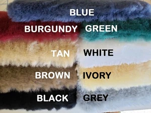 4 POUNDS Australian Merino Genuine Sheepskin Scraps for DIY CRAFTS in 9 COLORs - Picture 1 of 1