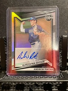 Andrew Pintar 2022 Elite Extra Edition Base Auto - Diamondbacks - Bild 1 von 2