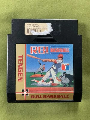 Nintendo NES Tengen R.B.I. vintage años 80 Cartucho de juego de béisbol BONITO MLBPA Foto 1 de 3