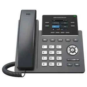 Grandstream GRP-2612P VoIP/SIP-Telefon mit PoE - Schwarz - Bild 1 von 5