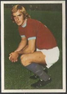 FKS 1974/75 WONDERFUL WORLD OF SOCCER STARS- #043-BURNLEY-COLIN WALDRON