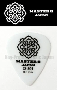 Selección de guitarra MASTER 8 JAPAN D801-TD060 0,6 mm 6 o 12 púas nueva con número de seguimiento - Imagen 1 de 3