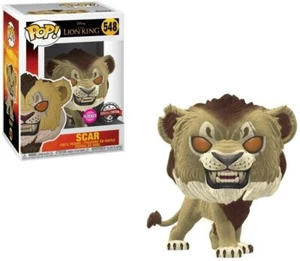 Disney El Rey León: Cicatriz (Flocked) Funko POP! Vinilo - Imagen 1 de 1