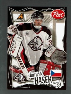 1997- 98  Post Cereal.    Dominik  Hasek    #16