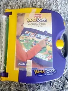 Fisher Price Power Touch Learning System with guide and two books. - Picture 1 of 6