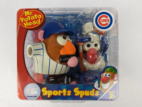 2007 Hasbro Mr. Potato Head Sports Spuds Chicago Cubs MLB NIB Sealed Cover