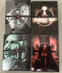 X-Files DVD Complete Seasons 1-4 Collector’s Edition (first second third fourth) - Picture 1 of 2