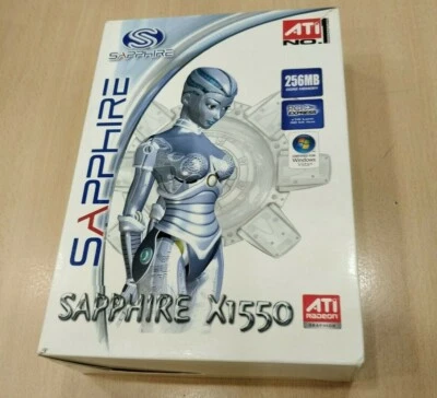 Tarjeta Gráfica ATI Radeon Sapphire X1550 PCIe 1x16 LP 256MB DDR2 - Immagine 1 di 2