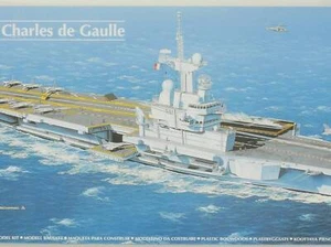 Heller 81072 Charles de Gaulle Aircraft Carrier 1:400 Kit Mint! OVP 1701-12-21 - Picture 1 of 8