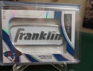 2022 Panini Immaculate Otto Lopez Toronto Blue Jays SP Franklin Logo Relic#04/10 - Picture 1 of 5