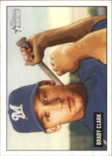2005 Bowman Heritage Baseball #148 Brady Clark Milwaukee Brewers