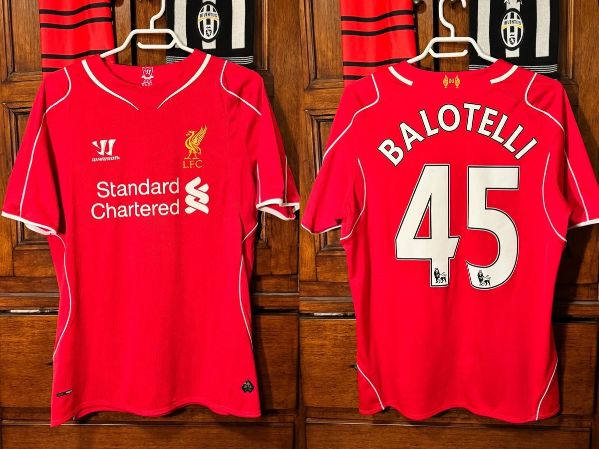 Mario Balotelli Red International Club Soccer Fan Apparel and