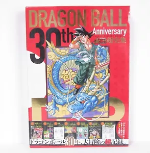 Libro de arte de historia de Dragon Ball Z Super 30 aniversario + estuche - Imagen 1 de 5