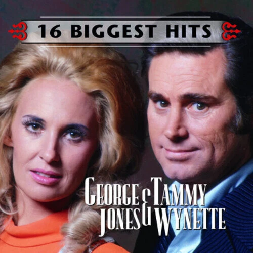 George Jones & Tammy Wynette-16 Biggest Hits by Jones, George / Wynette, Tammy (CD, 1999)