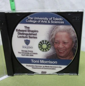 TONI MORRISON African-American author University of Toledo lecture DVD live 2009 - Picture 1 of 1